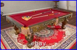 100 Monarch Luxury Pro Pool Table Traditional Billiard Game Table