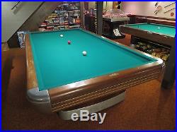 10' Brunswick Anniversary Billiards Pool Table with cover