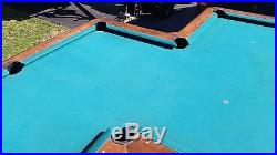 10 Pocket Billiard Table (Pool Table) Extremely Rare! Northfield Cabinet Shop