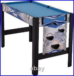 13-In-1 Game Room Swivel Combo Multi Game Table Set WithStorage And Accessories