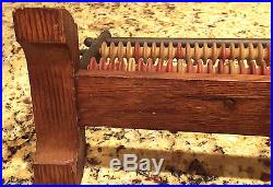 1884 Brunswick-Balke-Collender Co Pool Table Abacus Style Score Keeper! Rare