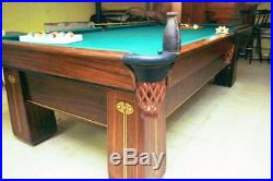 1900's Regina Brunswick 9' Pool table Antique $14,000+ Restored! NO RESERVE