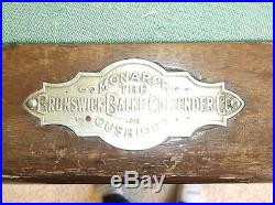 1905 Brunswich Pool Table