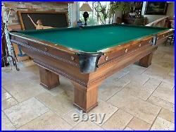 1908 Brunswick, Balke, Collendar billiards table, Excellent condition