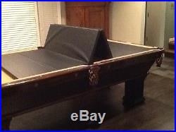 1920s Vintage Pool Table and Accessories