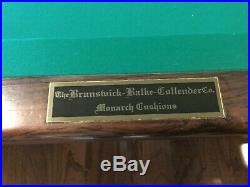 1921 Antique Snooker Table 10' Regina Brunswick-Balke-Collender