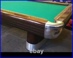 1940S Restored Brunswick Anniversary Pool Table 4x8