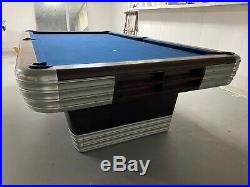 1940s Brunswick Centennial 9 Pool Table