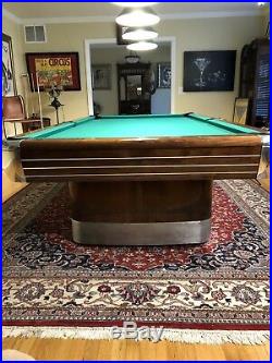 1940s Brunswick Pool Table