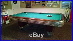 1946 Brunswick Balke Collender Centennial Pool Table 8' (46 x 92) NICE