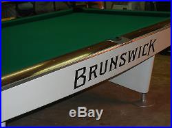 1960's Brunswick Gold Crown II 9' Table