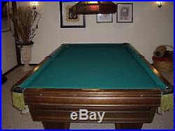 1972 Heritage by Brunswick Pool Table