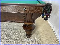 1990 Narragansett 8ft antique brunswick billiards pool table