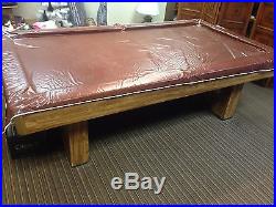 1991 Brunswick Brighton Oak Pool Table Model NE