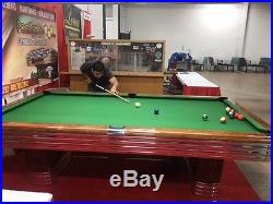 1 of a Kind Mark Gregory Brunswick Centennial Pool Table, 4.5' X 9