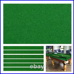 28 Oz Worsted Pool Table Cloth for 9ft Table Fast Billiard Felt with PRE-CUT RAILS