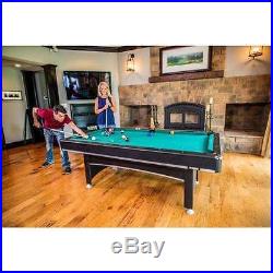 2 in 1 Billiard Pool Table with Ping Pong Table Tennis Top Room Games