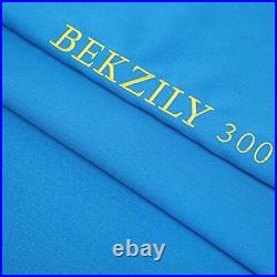 300 Pool Table Cloth Set 9 ft (9ft, Blue)