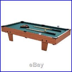 36 Mini Table Top Pool Table Game Billiard Set Cues Balls Gift Indoor Sports