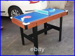 3 In1 Muitfunctional Pool Desk Table Tennis Steady Kids Game Room Billiard Tabl