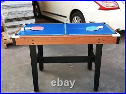 3 In 1 Muitfunctional Pool Steady Billiard Kids Adults Table Tennis Game Table