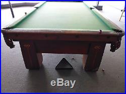 3 Vintage Brunswick Snooker Pool Tables
