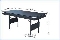 3 in 1 Billiard Table & Table Tennis & Dining Table Indoor Game Desk 65