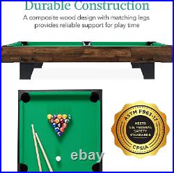 40In Tabletop Billiard Table, Pool Arcade Game Table for Living Room, Play Room