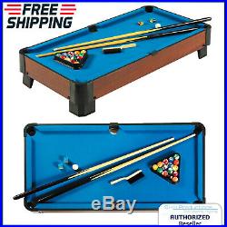40 Inch Table Top Pool Table Billiard Set Indoor Sports Game Kids Child Portable