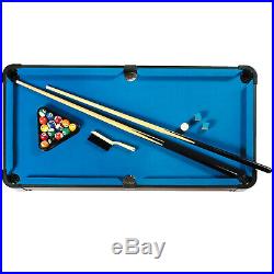 40 Inch Table Top Pool Table Billiard Set Indoor Sports Game Kids Child Portable