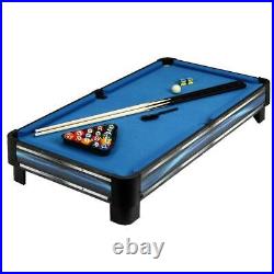 40in Billiard Game Breakout Tabletop Pool Table Indoor Complete Accessories Set