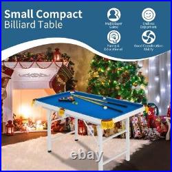 47 Folding kids Billiard Table Home Wooden Pool Family Game Table WithAccessories