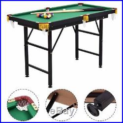 47 Pool Table Billiards Complete Set All Accessories Included Balls Rack Cue