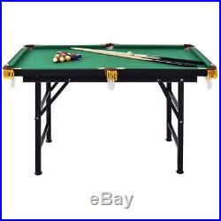47 Pool Table Billiards Complete Set All Accessories Included Balls Rack Cue
