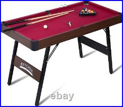 48 Folding Pool Table Portable Billiard Game Tables for Kids and Adults Mini