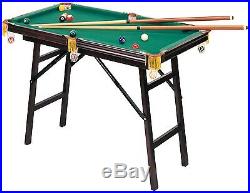 48 Mini Pool Billiard Foldable Game Table Portable With Accessories New