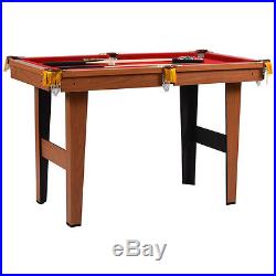 48 Mini Table Top Pool Table Game Billiard Set Cues Balls Gift Indoor Sports