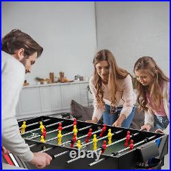 49 Multi Game Table 4 in 1 Game Table with Foosball Table Pool Billiards Air Hoc