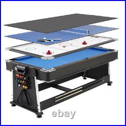 4 in1 Multi-Function Game Table Table Tennis Indoor Game Entertainment Equipment