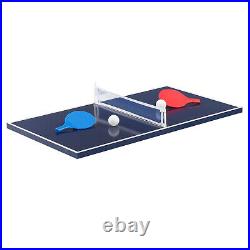 4 in 1 Combo Game Table Set 3ft Game withPing Pong Foosball Table Hockey Billiards
