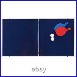 4 in 1 Combo Game Table Set 3ft Game withPing Pong Foosball Table Hockey Billiards