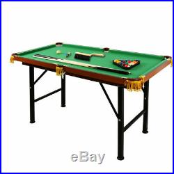4ft Game Billiard Pool Table Foldout Level Stand Legs Net Pockets Real Action