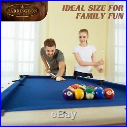 5 FT. Folding Billiard Pool Table With Cue Set And Accessory Kit Home Game Room
