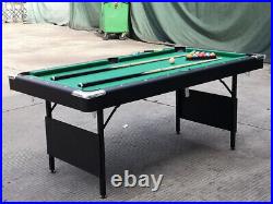 6535'' Billiards Ball Pool Table MDF+Steel Foldable Children's Game Green Table