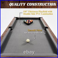 66 Inch Urban Industrial Billiard Table 66 Pool Table Accessories Included