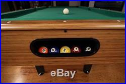 6.5 Billiard Pool Table Includes 2 Cues Set of Billiard Balls Triangle &Chalk