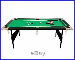 6' Feet Billiard Pool Table Portable Snooker Accessories included Game COLORADO