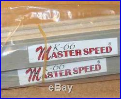 6 strips of new Master Speed pool table rail rubber strips with K66 profile 44