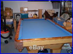 7' BRUNSWICK SLATE POOL TABLE THE GAME ROOM STORE NEW JERSEY 07004