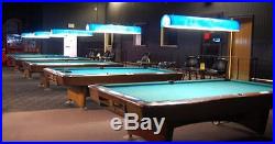 7-Brunswick Gold Crown 3, 9' Tables